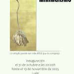 (Español) Exposición de Fotografía “MinimalismoR
