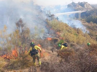 Bomberos Mijas colabora con INFOCA en una quema prescrita que se realizará el 4 de noviembre en la zona del Camino del Hipódromo-El Chaparral