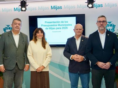 El presupuesto de Mijas para 2026 asciende a 149 millones de euros, incrementa un 10% el gasto social y consolida el centro sanitario  
