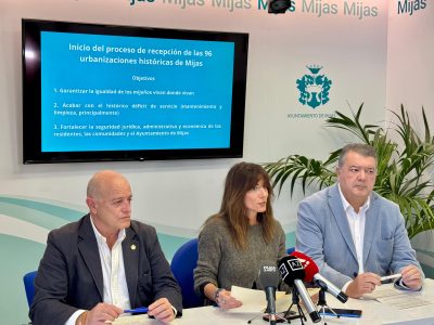 El Ayuntamiento de Mijas recepcionará las urbanizaciones históricas y garantizará así la igualdad de los mijeños vivan donde vivan