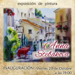 Exposición de Pintura. Anna Stebakova