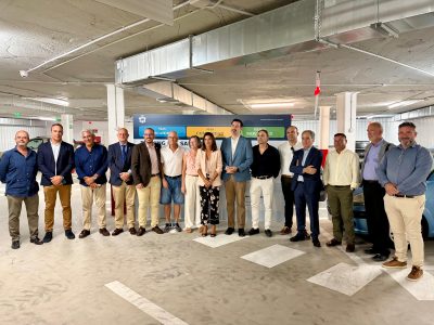 La alcaldesa de Mijas inaugura el nuevo aparcamiento de la barriada de Los Santos, que dispone de un total de 272 plazas