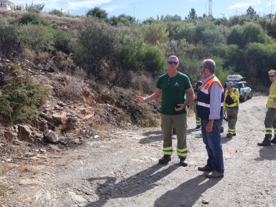 INFOCA y Bomberos Mijas colaboran en una nueva quema preventiva en El Chaparral